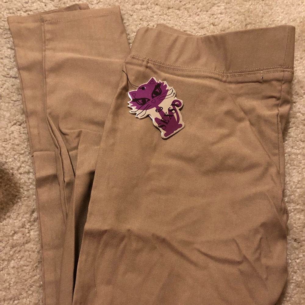 Beige pants - medium size